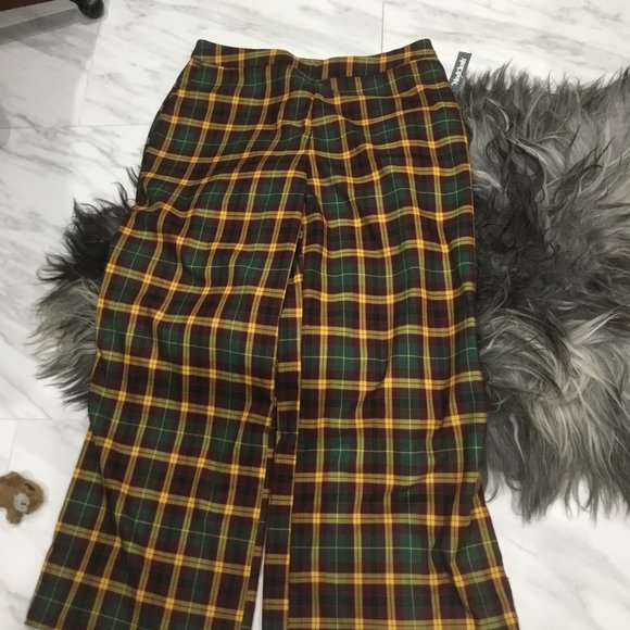 Modcloth  plaid pants size 18W New - Picture 1 of 3